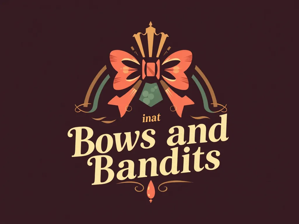 Vintage Vibes Await You at Bows and Bandits - Dive Into Retro Fashion! logo